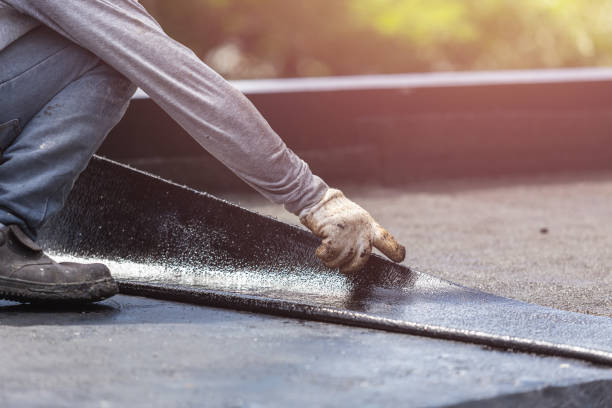 Professional Emergency Waterproofing technician working in New Carlisle, OH